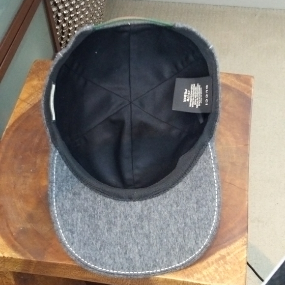 Gucci Wool Baseball Cap Authentic - Picture 11 of 12